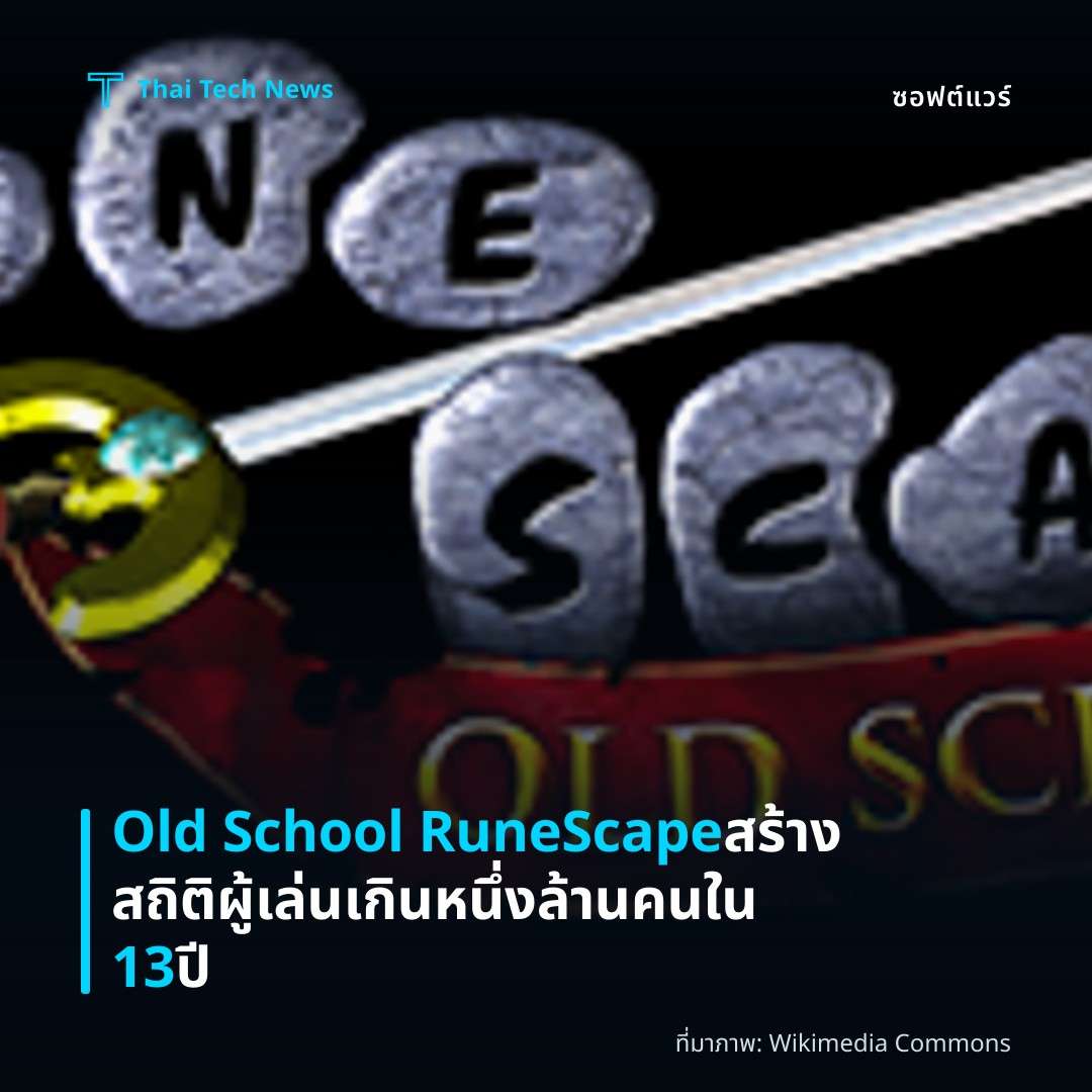 Old School RuneScape สร้างสถิติผู้เล่นเกินหนึ่งล้านคนใน 13 ปี