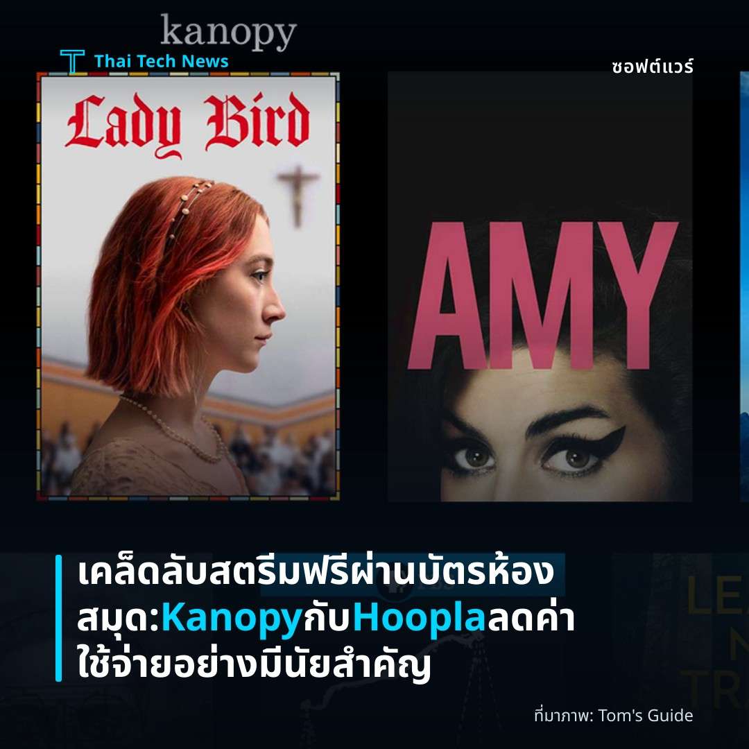 เคล็ดลับสตรีมฟรีผ่านบัตรห้องสมุด: Kanopy กับ Hoopla ลดค่าใช้จ่ายอย่างมีนัยสำคัญ
