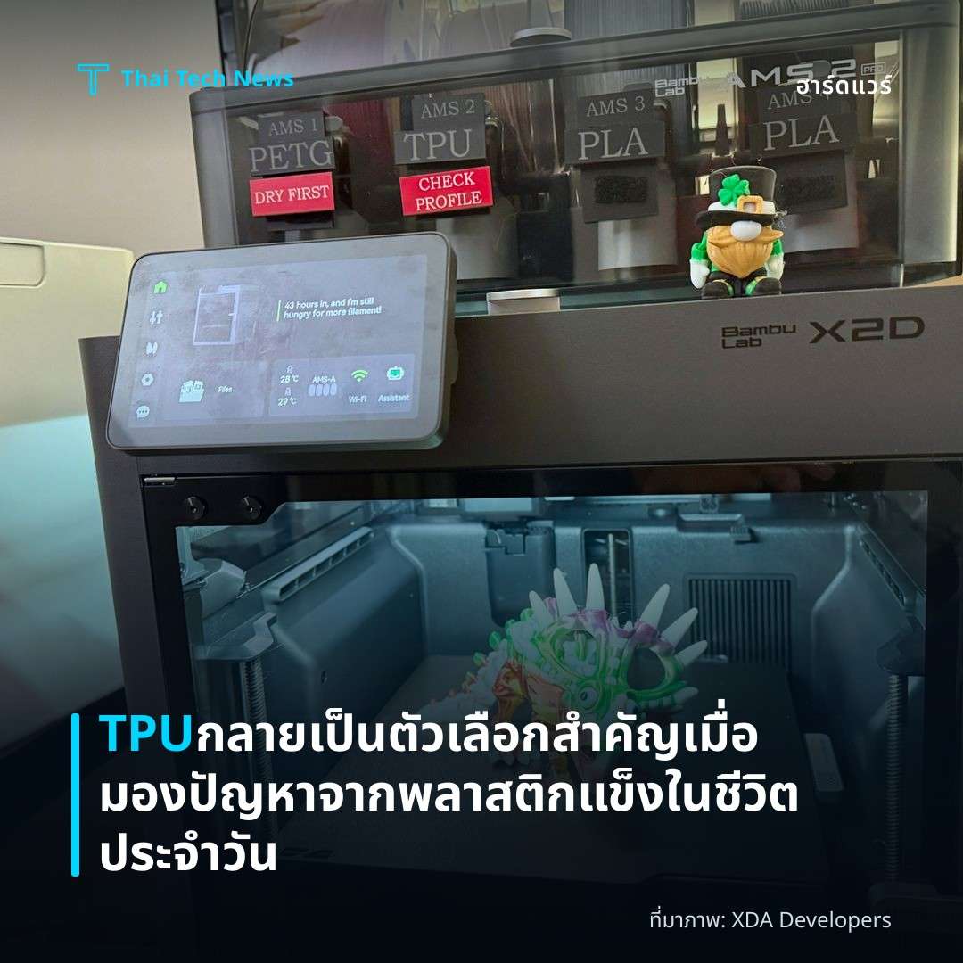 TPU กลายเป็นตัวเลือกสำคัญเมื่อมองปัญหาจากพลาสติกแข็งในชีวิตประจำวัน