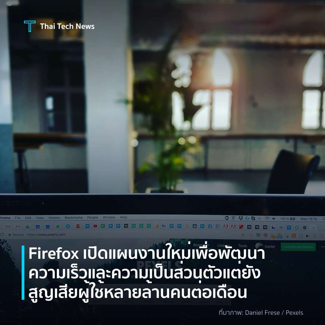 Firefox เปิดแผนงานใหม่เพื่อพัฒนาความเร็วและความเป็นส่วนตัว แต่ยังสูญเสียผู้ใช้หลายล้านคนต่อเดือน