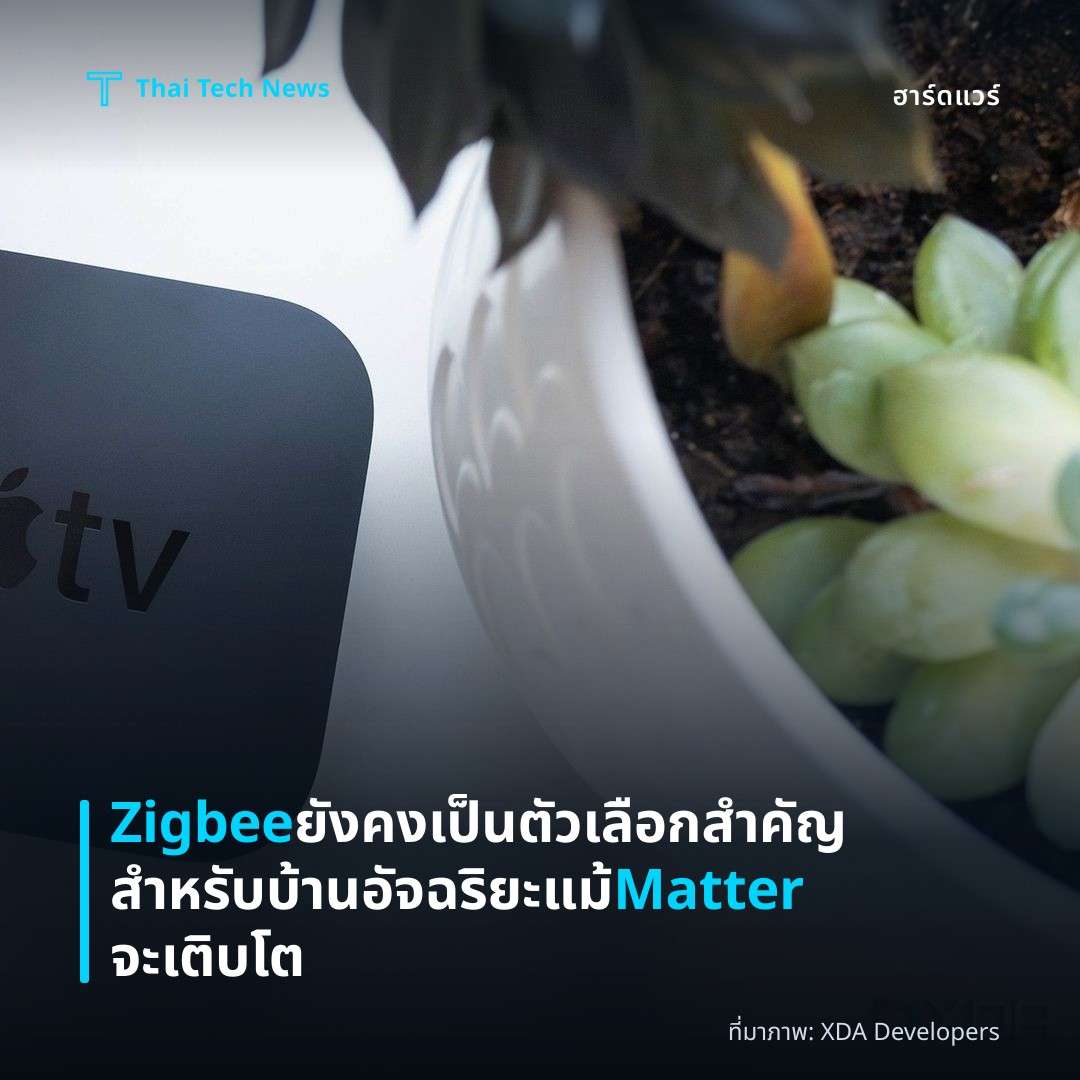 Zigbee ยังคงเป็นตัวเลือกสำคัญสำหรับบ้านอัจฉริยะ แม้ Matter จะเติบโต