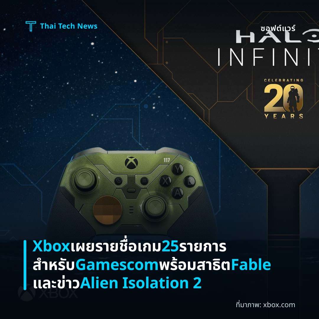 Xbox เผยรายชื่อเกม 25 รายการสำหรับ Gamescom พร้อมสาธิต Fable และข่าว Alien Isolation 2