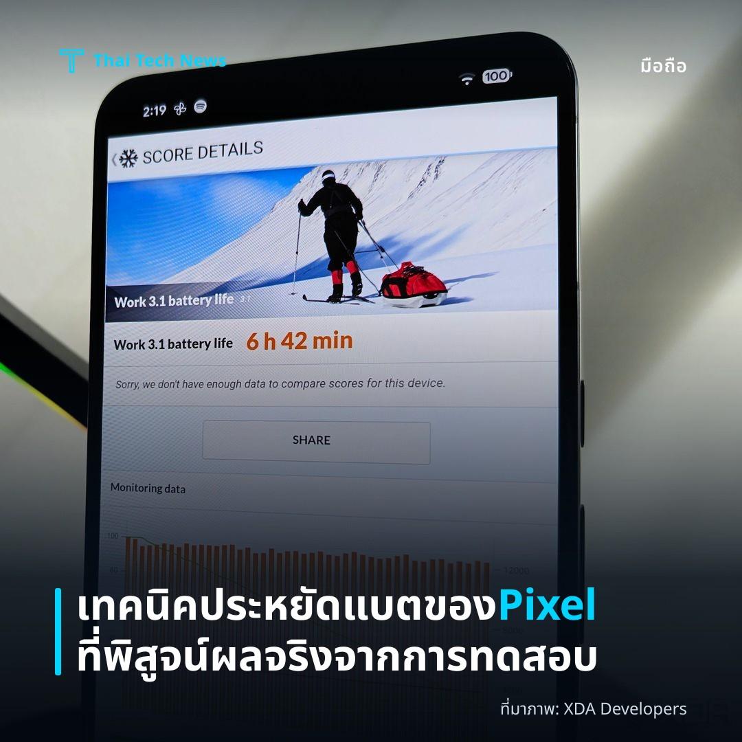 เทคนิคประหยัดแบตของ Pixel ที่พิสูจน์ผลจริงจากการทดสอบ
