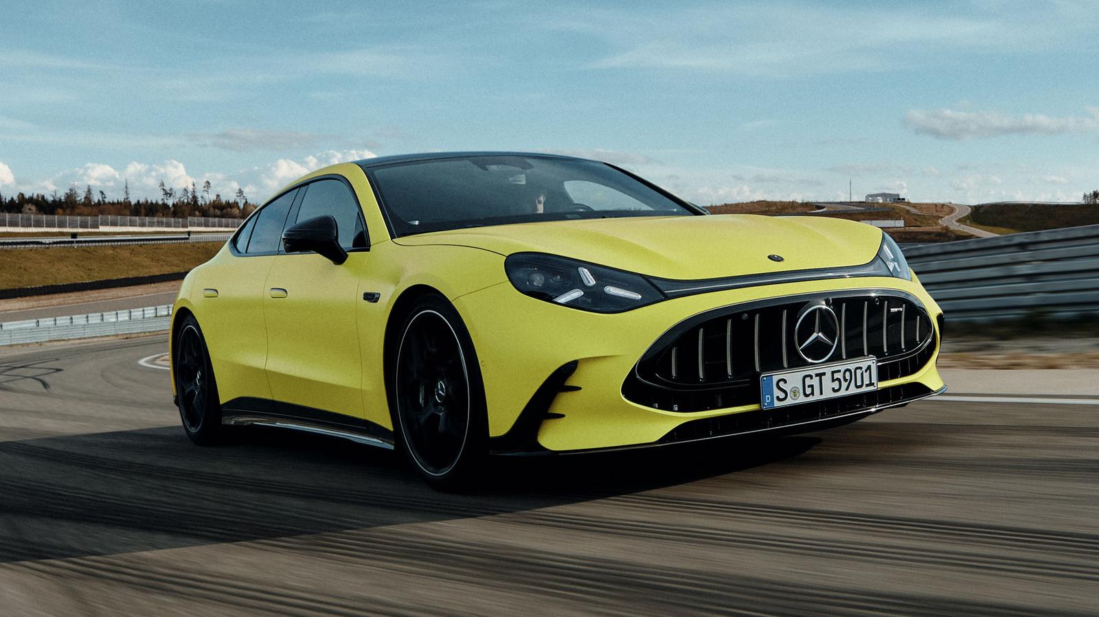 Mercedes-AMG GT 4-Door ไฟฟ้า 1,153 แรงม้า ท้าชน Porsche