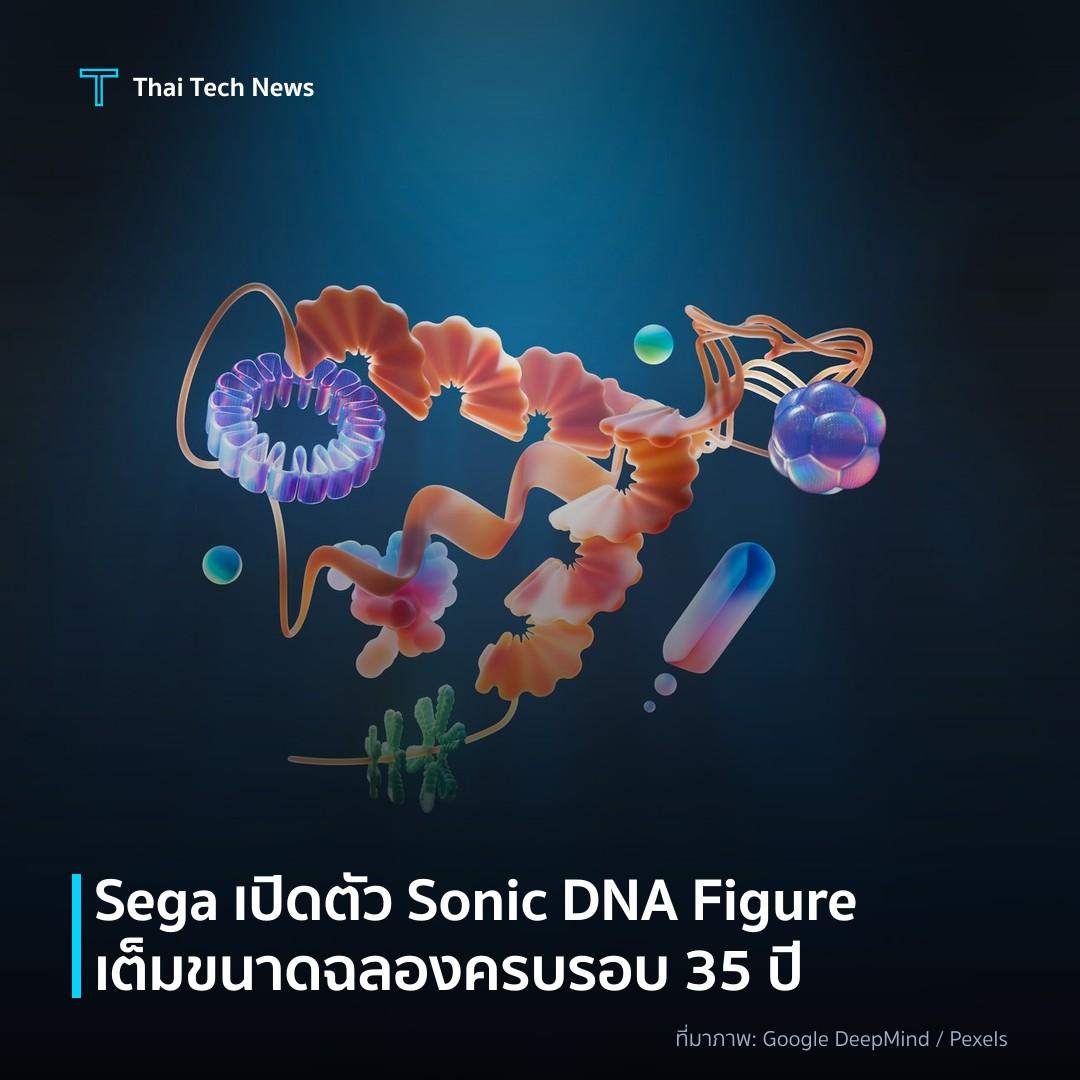 Sega เปิดตัว Sonic DNA Figure เต็มขนาดฉลองครบรอบ 35 ปี