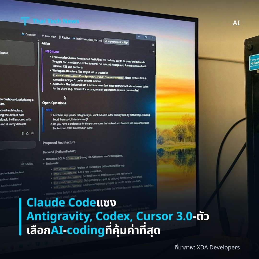 Claude Code แซง Antigravity, Codex, Cursor 3.0 – ตัวเลือก AI‑coding ที่คุ้มค่าที่สุด